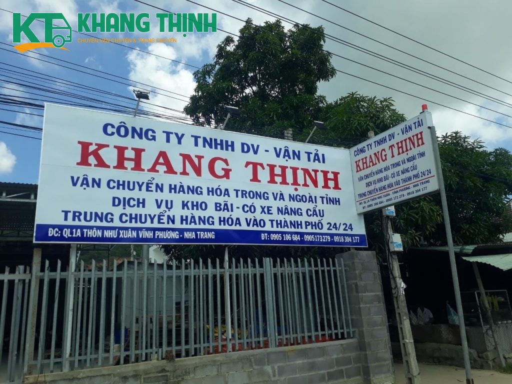 Vận Tải Khang Thịnh Chuyên Vận Chuyển Hai Chiều Sài Gòn - Nha Trang