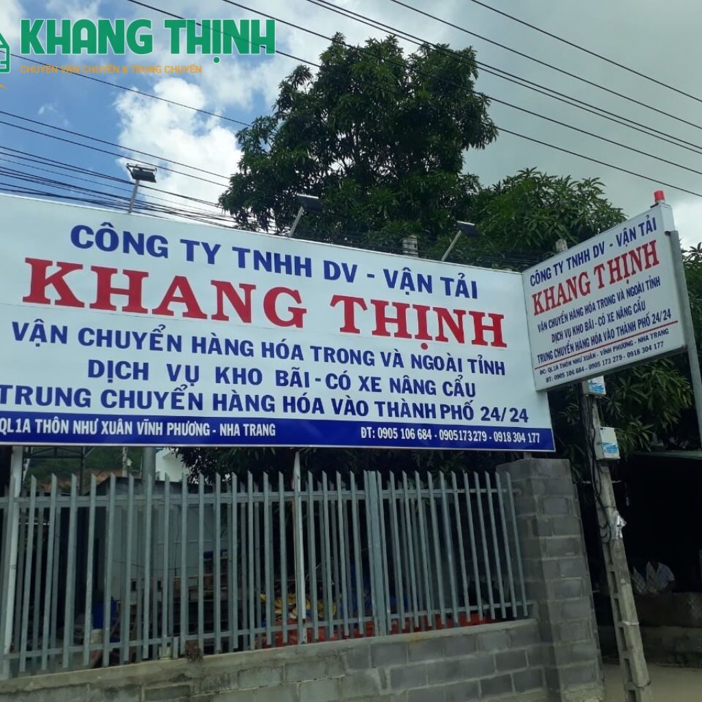 công ty vận tải khang thịnh